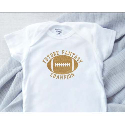 Future Fantasy Football Champion Baby Bodysuit // Sports // Football