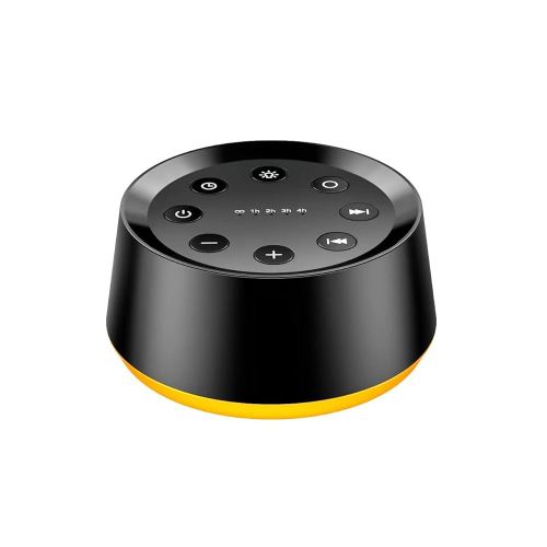 Brown Noise Sound Machine with 30 Soothing Sounds 12 Colors Night Light White Noise Machine for Adults Baby Kids Sleep Machines Memory Function 36 Volume Levels 5 Timers for Home Office Travel