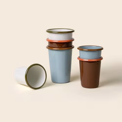 East Fork Enamel Drinkware / Small Tumbler / Campfire