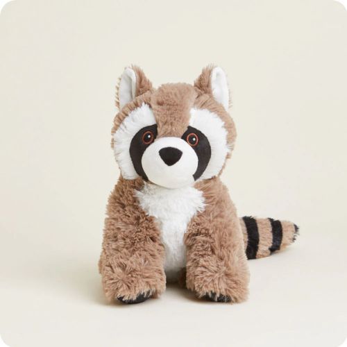 Warmies Raccoon Stuffed Animals | Weighted Raccoon Plush