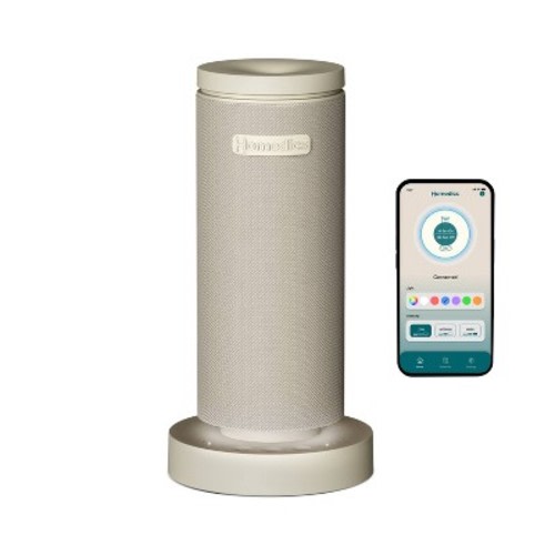 HoMedics 15ml Rechargeable Serene Scent Fabric Waterless Diffuser Beige
