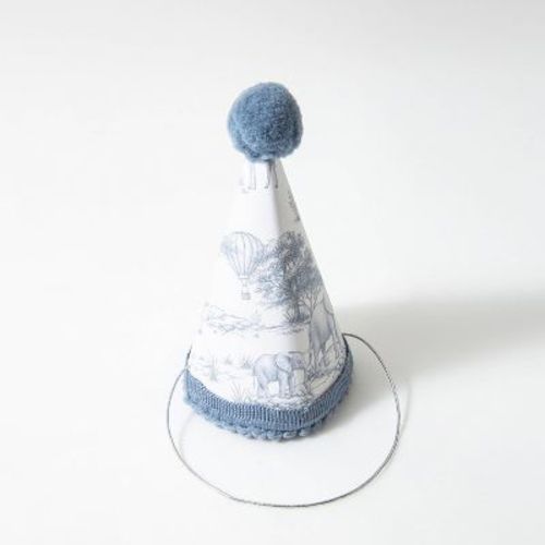 Picolette by Olivia Culpo 4ct Birthday Hats Photo Props - Blue