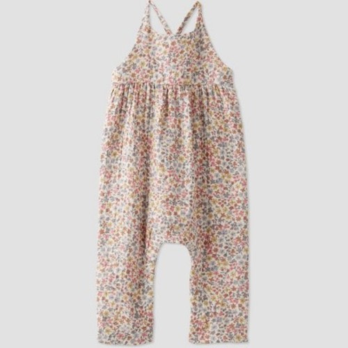 Little Planet By Carter's Baby Ditsy Floral Gauze Jumpsuit