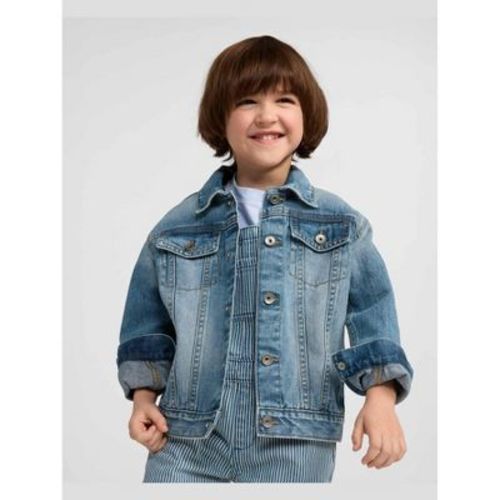 The Children's Place Toddler Boys Long Sleeve Denim Jacket Blue 18-24 M