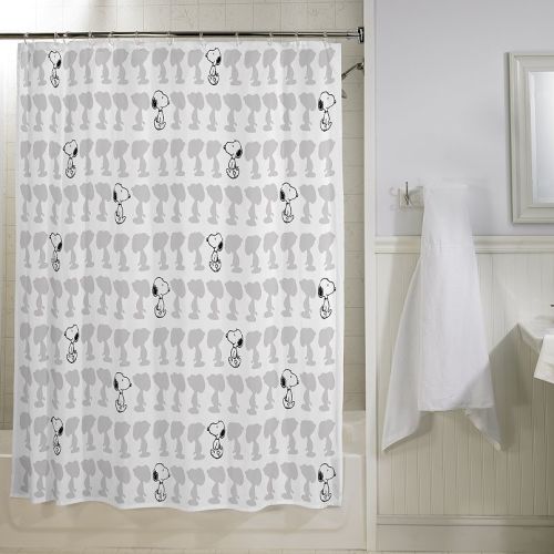 Peanuts Stop and Go Shower Curtain