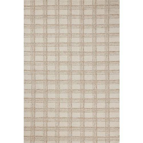 Loloi Chris Loves Julia Polly Cream/Sand 5'-0" x 7'-6" Area Rug