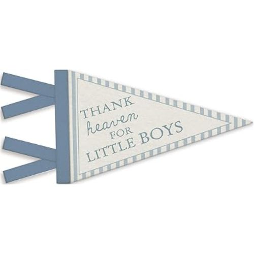 Boys Nursery Wall Art Decor,Thank Heaven for Little Boys Decor