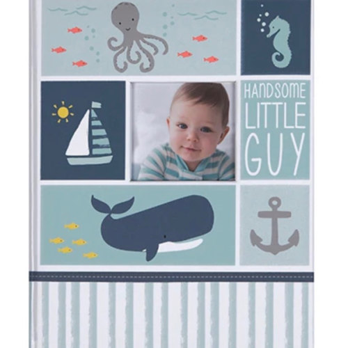 C.R. Gibson Bound Baby Memory Book - Under the Sea