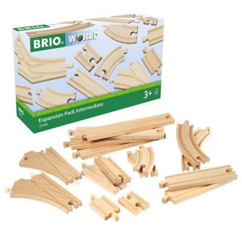 BRIO World Train Track Expansion Pack Intermediate