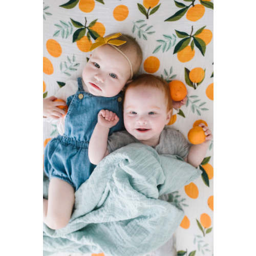 Clementine Crib Sheet