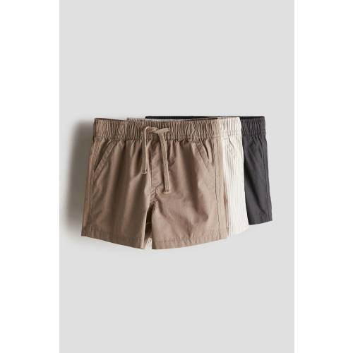 3-PACK COTTON SHORTS