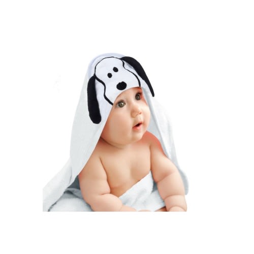 Snoopy Baby/Infant Cotton Hooded Bath Towel