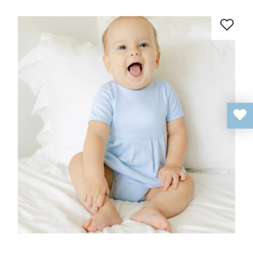 Essentials Solid Bubble - Blue – Magnolia Baby