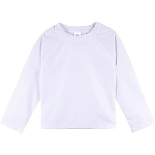 Gerber Unisex Baby Toddler UPF 50+ Long Sleeve Rashguard Swim Shirt