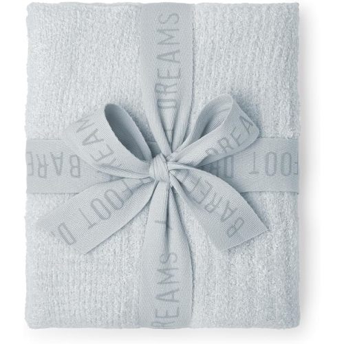 Barefoot Dreams CozyChic Lite Blanket, 30" X 40" (Blue, 30x40)