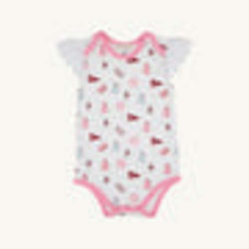 Alabama Wendy Onesie - Sweet Home Honey with Hamptons Hot Pink