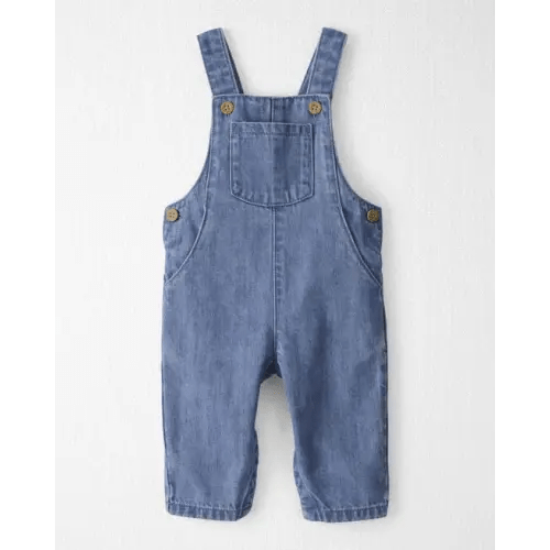 Baby Organic Cotton Denim Overalls - Little Planet | Carter's