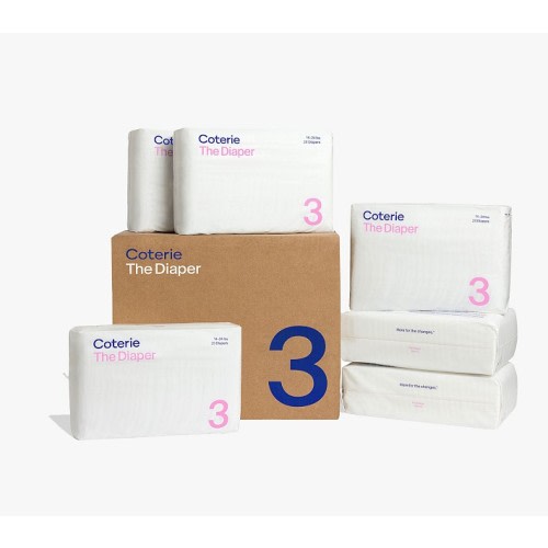 Coterie Ultra-Soft Diapers, 6-Pack