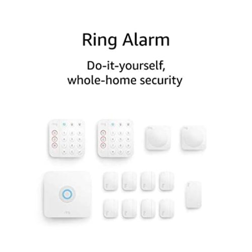 Ring Alarm 14-Piece Kit - home security system with 30-day free Ring Protect Pro subscription - Device Only