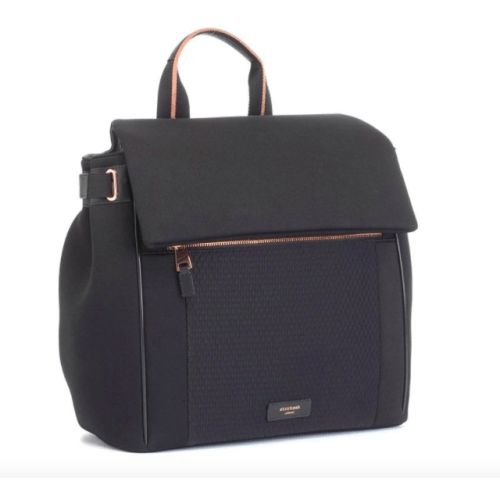 Baby Bag - Storksak St James Scuba Luxe Black
