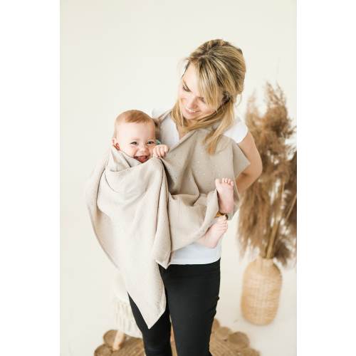 Muslin nursing cover, Breastfeeding Cover up, gray pink nursing scarf, Pregnancy Nursing Gift, Baby nursing Apron Cotton, Nursing shawl