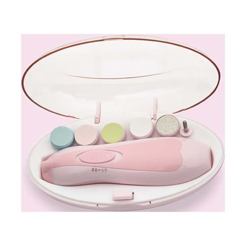 Electric Nail File, Pink - Electric Baby Nail Trimmer, Safe Manicure Kit for Newborns & Kids, Foot Masks Easter Mother'S Day Base Care