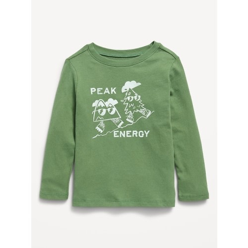 Long-Sleeve Graphic T-Shirt for Toddler Boys