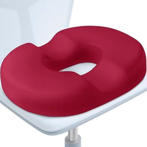 BlissTrends Donut Pillow Seat Cushion, Memory Foam Lifting Cushions