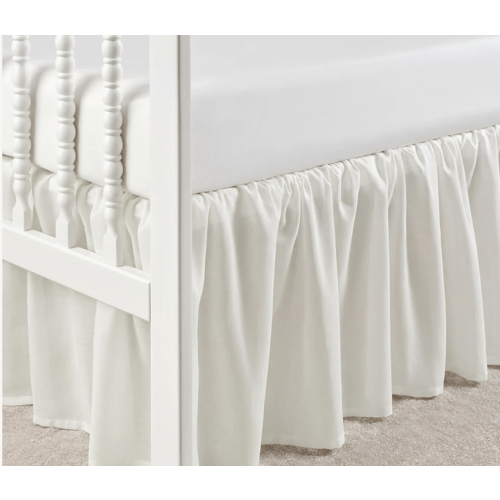 Crib Skirt - Ivory