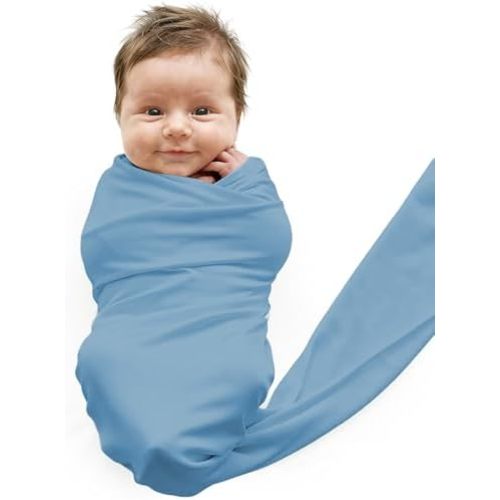 Caden Lane Baby Swaddle & Receiving Blanket, Soft, Breathable & Temperature-Regulating Bamboo Viscose Fabric for Swaddling Newborns, Gender Neutral Infant Blanket for Boys & Girls