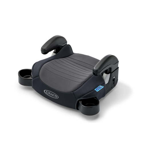 Graco, Booster Seat, Kent, Grey, Backless, Height-Adjustable Armrests