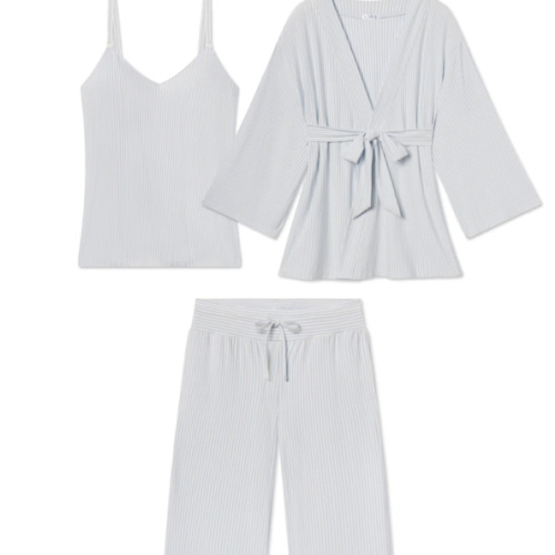 LAKE | Women | DreamModal™ Pajamas | Fog Maternity Kimono Bundle