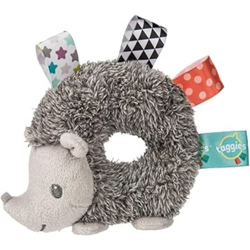 Taggies Heather Hedgehog Baby Rattle