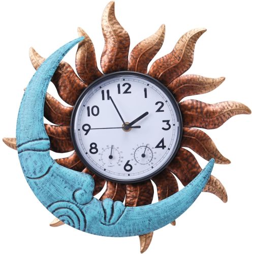sun and moon clock