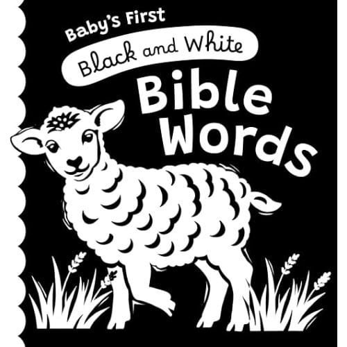 Baby’s First Black and White Bible Words: A High-Contrast Board Book