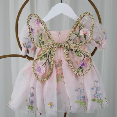Fairy Wings Butterfly Wings Baby & Child Floral Fairy Wings Dress Up Wings Pretend Play Floral Birthday Costume