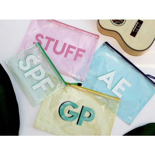 Personalized Pool Bag, Shadow Monogram Wet Bag, Beach Bridesmaid Gifts, Set of 5 6 7 8 + Get Bulk Discount, Bridal Party Favor Vacation Gift