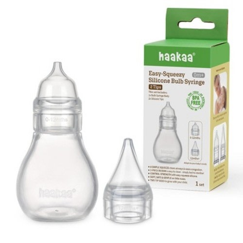 Haakaa Easy-Squeezy Silicone Bulb Syringe