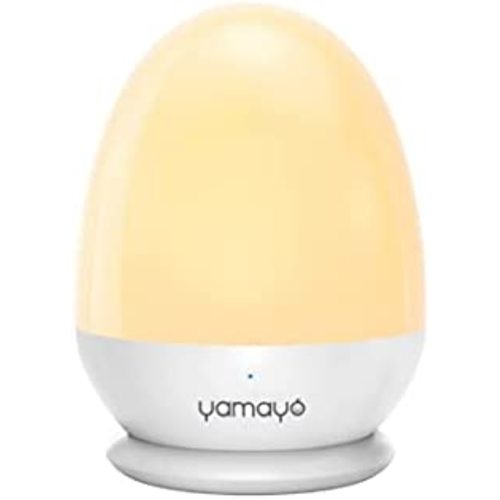 YAMAYO Rechargeable Night Light for Kids Baby Egg Lamp for Breastfeeding, Touch Control Timer Setting