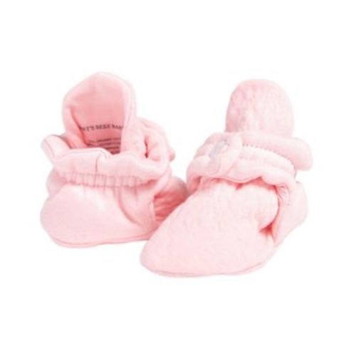 Burt's Bees Baby® Quilted Bee Booties in Pink - PINK - 6-9 MONTHS