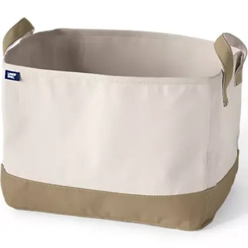 Small Canvas Storage Tote | Lands' End