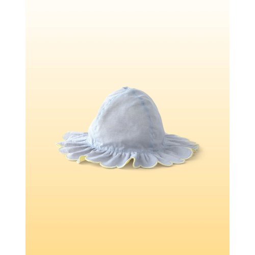 Baby Girl Scalloped Sunhat - Blue - OshKosh B'gosh | Carter's
