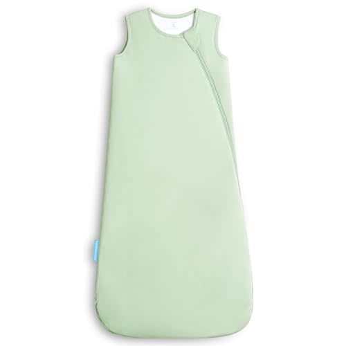 Bamboo Viscose Sleep Sack, Soft 1.0 TOG Baby Sleeping Bag | Breathable Wearable Blanket Baby with 2-Way Zipper