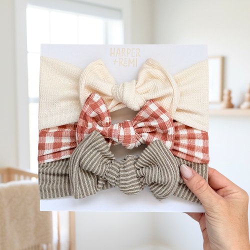 Strawberry Sands Summer Baby Bow Bundle – Harper + Remi