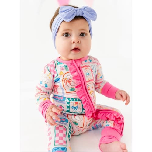 Gilly Goose Ruffle Convertible Romper: PRE ORDER