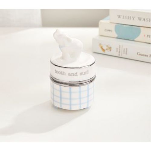 Tooth and Curl Keepsake Box, Elephant