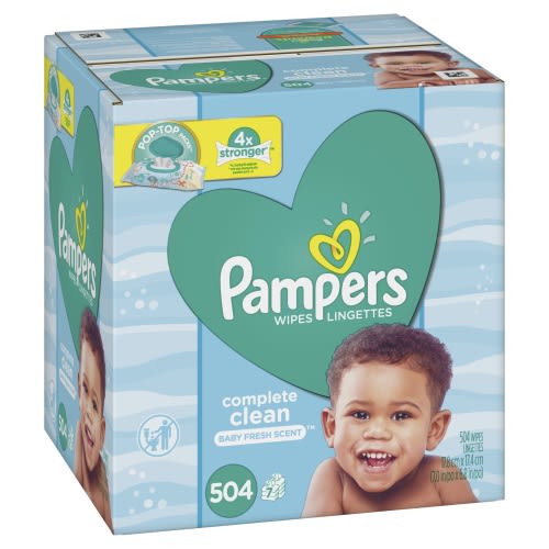 Pampers Sensitive Baby Wipes - 576