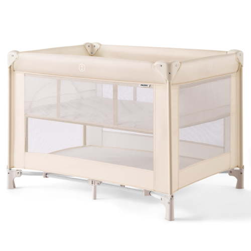 HARPPA Baby Playard with Bassinet,Pack and Play for Newborn,Portable Infant Playard,Beige