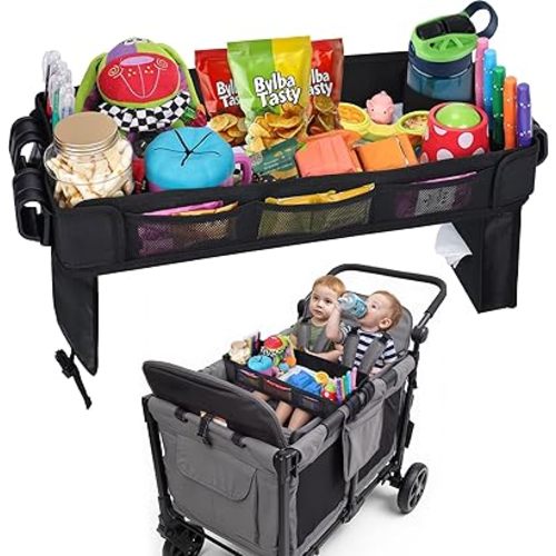 Babenest Foldable Stroller Snack Tray for Wonderfold Wagon W4