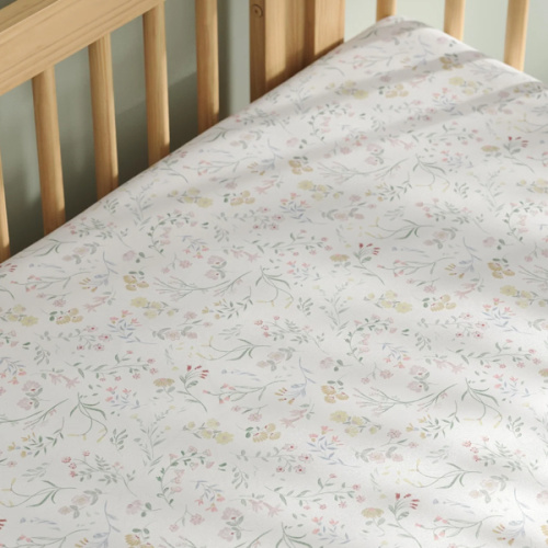 Mini Crib | Garden Club Crib Sheets Set of 2 | Nestig